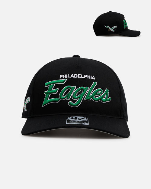 47 Brand Philadelphia Eagles 'Black Dome Script' 47 Hitch Snapback Black