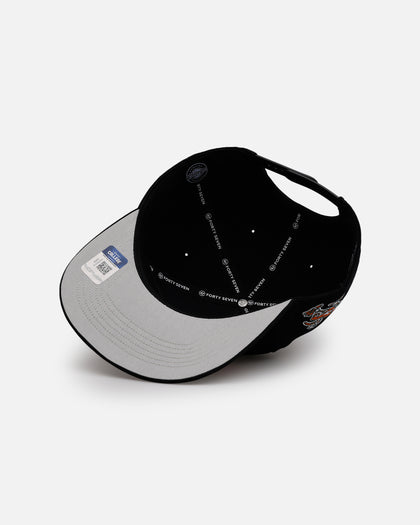 47 Brand Miami Hurricanes 'Black Dome Script' 47 Hitch Snapback Black