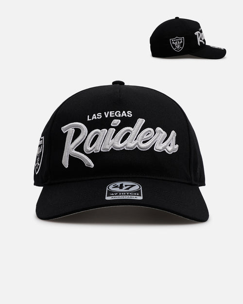 47 Brand Las Vegas Raiders 'Black Dome Script' 47 Hitch Snapback Black