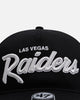 47 Brand Las Vegas Raiders 'Black Dome Script' 47 Hitch Snapback Black