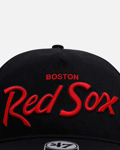 47 Brand Boston Red Sox 'Black Dome Script' 47 Hitch Snapback Black