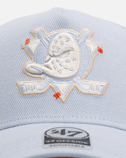 47 Brand Anaheim Ducks 'Overstitch' 47 Offside Snapback Light Blue
