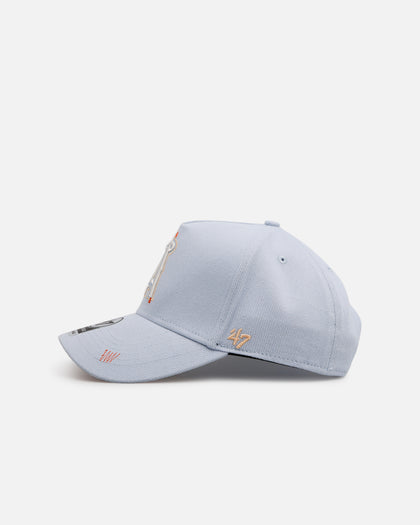 47 Brand Los Angeles Angels 'Overstitch' 47 Offside Snapback Light Blue