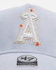 47 Brand Los Angeles Angels 'Overstitch' 47 Offside Snapback Light Blue