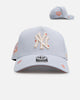 47 Brand New York Yankees 'Overstitch' 47 Offside Snapback Light Blue