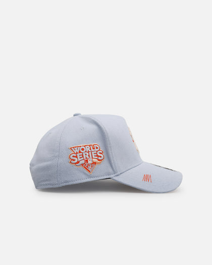 47 Brand New York Yankees 'Overstitch' 47 Offside Snapback Light Blue