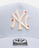 47 Brand New York Yankees 'Overstitch' 47 Offside Snapback Light Blue
