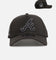 New Era Atlanta Braves 'Carbon Weave' 9FORTY A-Frame Snapback Black