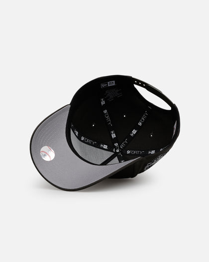 New Era San Diego Padres 'Carbon Weave' 9FORTY A-Frame Snapback Black