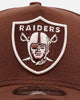 New Era Las Vegas Raiders 'Cozy 2.0' 9FORTY A-Frame Strapback Brown