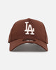 New Era Los Angeles Dodgers 'Cozy 2.0' 9FORTY A-Frame Strapback Brown