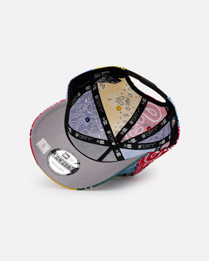 New Era Los Angeles Lakers 'Paisley Patchwork' 9FORTY A-Frame Snapback Multi