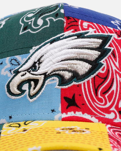 New Era Philadelphia Eagles 'Paisley Patchwork' 9FORTY A-Frame Snapback Multi