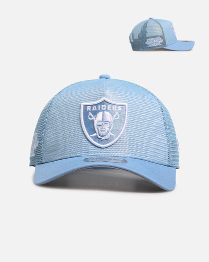 New Era Las Vegas Raiders 'Polychromatic Mesh' 9FORTY A-Frame Snapback Sky Blue