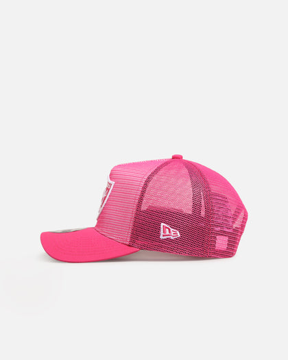 New Era Las Vegas Raiders 'Polychromatic Mesh' 9FORTY A-Frame Snapback Pink