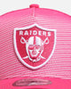 New Era Las Vegas Raiders 'Polychromatic Mesh' 9FORTY A-Frame Snapback Pink