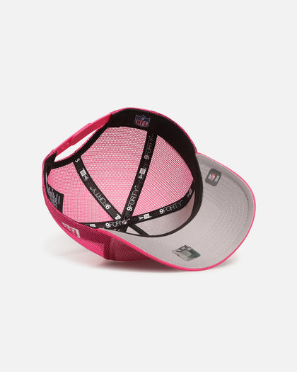 New Era Las Vegas Raiders 'Polychromatic Mesh' 9FORTY A-Frame Snapback Pink