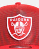 New Era Las Vegas Raiders 'Polychromatic Mesh' 9FORTY A-Frame Snapback Scarlet/White