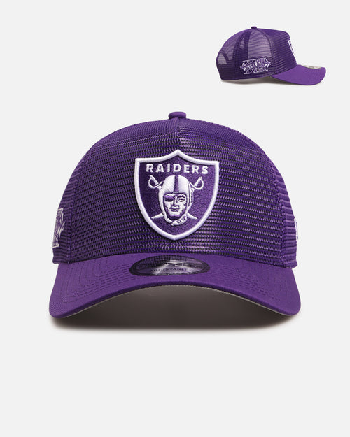 New Era Las Vegas Raiders 'Polychromatic Mesh' 9FORTY A-Frame Snapback True Purple