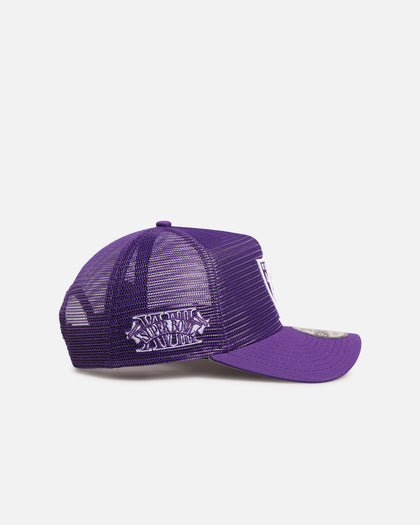 New Era Las Vegas Raiders 'Polychromatic Mesh' 9FORTY A-Frame Snapback True Purple