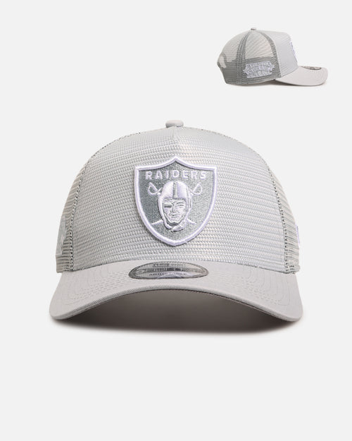 New Era Las Vegas Raiders 'Polychromatic Mesh' 9FORTY A-Frame Snapback Grey/White