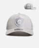 New Era Las Vegas Raiders 'Polychromatic Mesh' 9FORTY A-Frame Snapback Grey/White