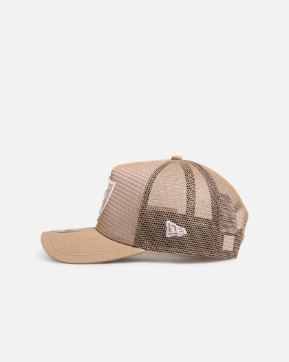 New Era Las Vegas Raiders 'Polychromatic Mesh' 9FORTY A-Frame Snapback Camel