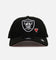 New Era Las Vegas Raiders 'Team Color Hearts' 9FORTY A-Frame Snapback Official Team Color