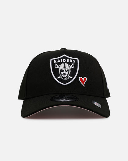 New Era Las Vegas Raiders 'Team Color Hearts' 9FORTY A-Frame Snapback Official Team Color