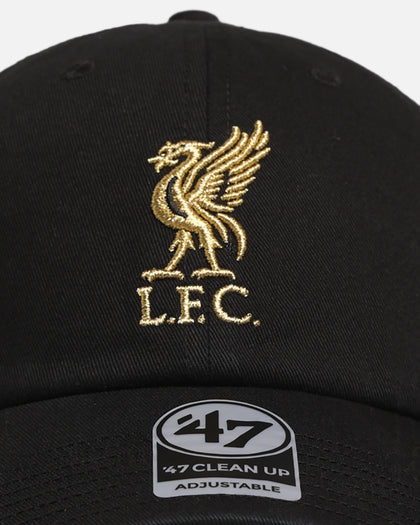 47 Brand Liverpool FC 'Metallic' 47 Clean Up Strapback Black/Gold