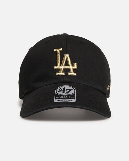 47 Brand Los Angeles Dodgers 'Metallic' 47 Clean Up Strapback Black/Gold