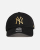 47 Brand New York Yankees 'Metallic' 47 Clean Up Strapback Black/Gold
