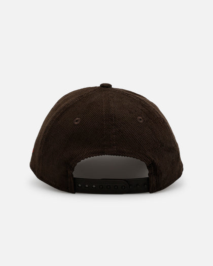 New Era Anaheim Ducks 'Walnut Cord' 9FORTY A-Frame Corduroy Snapback Walnut