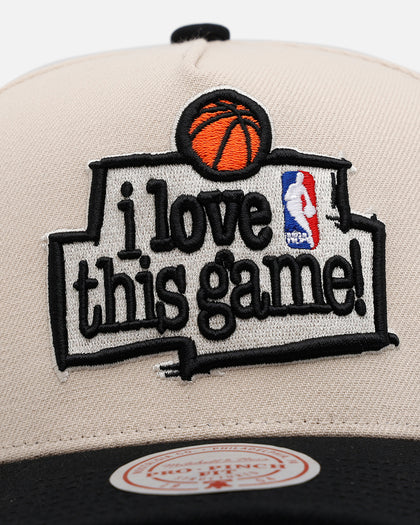 Mitchell & Ness Boston Celtics 'I Love This Game' Pro Pinch Snapback Natural/Black