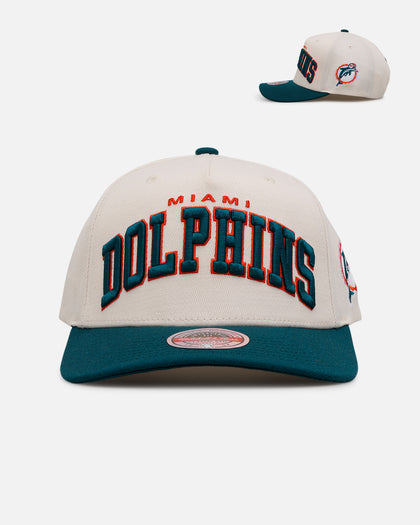 Mitchell & Ness Miami Dolphins 'Vintage NFL' MVP Snapback Natural