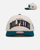 Mitchell & Ness Miami Dolphins 'Vintage NFL' MVP Snapback Natural
