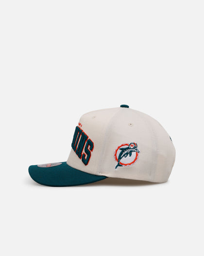 Mitchell & Ness Miami Dolphins 'Vintage NFL' MVP Snapback Natural