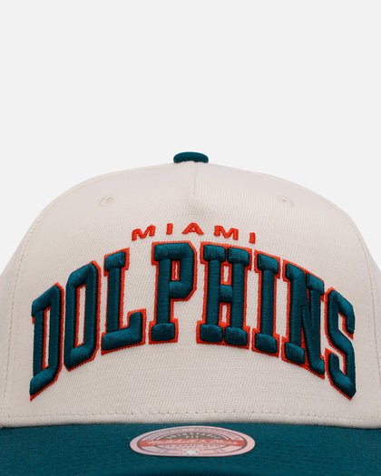 Mitchell & Ness Miami Dolphins 'Vintage NFL' MVP Snapback Natural