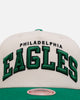 Mitchell & Ness Philadelphia Eagles 'Vintage NFL' MVP Snapback Natural