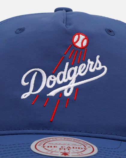Mitchell & Ness Los Angeles Dodgers 'Matte Nylon 2.0' Caddy Fit Snapback Blue