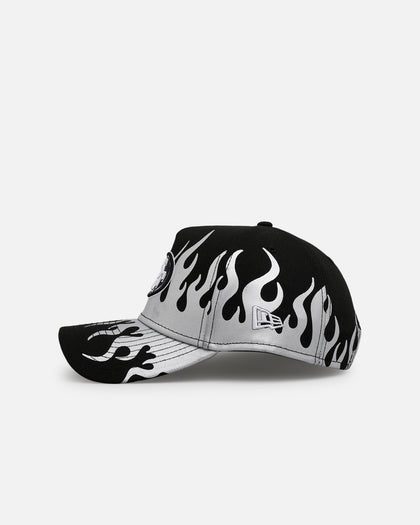 New Era San Francisco 49ers 'Metallic Flames' 9FORTY A-Frame Snapback Black/Silver