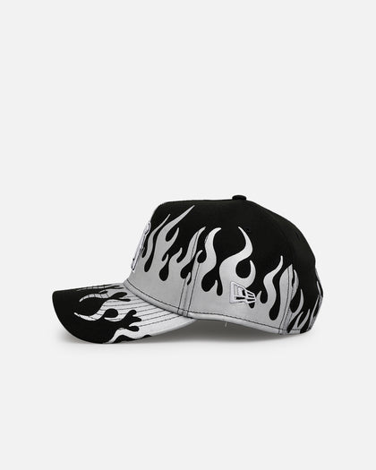 New Era Los Angeles Angels 'Metallic Flames' 9FORTY A-Frame Snapback Black/Silver