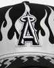 New Era Los Angeles Angels 'Metallic Flames' 9FORTY A-Frame Snapback Black/Silver
