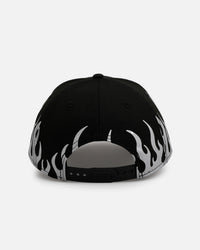 New Era Houston Astros 'Metallic Flames' 9FORTY A-Frame Snapback Black/Silver