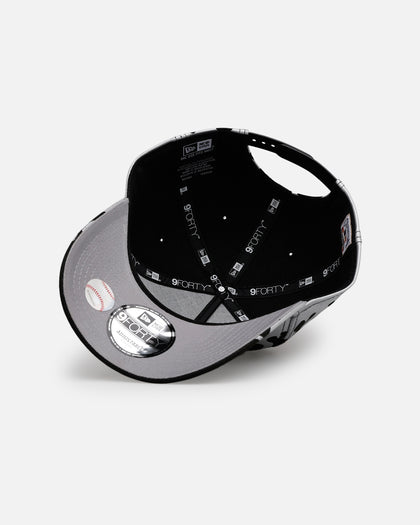 New Era Houston Astros 'Metallic Flames' 9FORTY A-Frame Snapback Black/Silver