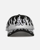 New Era Oakland Athletics 'Metallic Flames' 9FORTY A-Frame Snapback Black/Silver