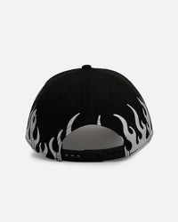 New Era Arizona Diamondbacks 'Metallic Flames' 9FORTY A-Frame Snapback Black/Silver