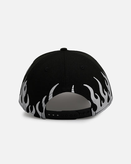 New Era Arizona Diamondbacks 'Metallic Flames' 9FORTY A-Frame Snapback Black/Silver