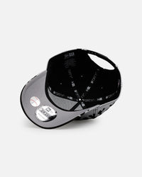 New Era Arizona Diamondbacks 'Metallic Flames' 9FORTY A-Frame Snapback Black/Silver