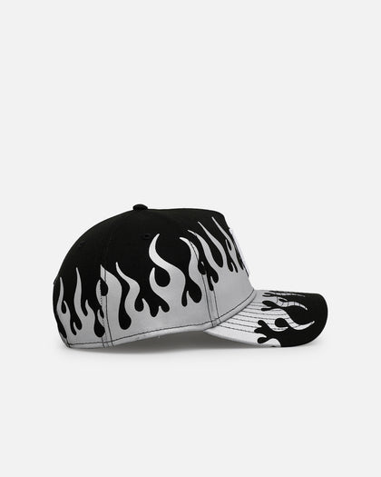 New Era Los Angeles Dodgers 'Metallic Flames' 9FORTY A-Frame Snapback Black/Silver